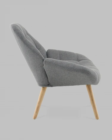 Кресло Олби Квадро серый Stool Group арт.УТ000040097