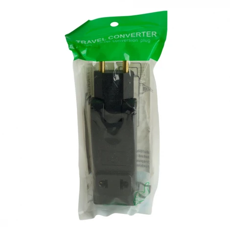 Разветвитель сетевой 4-х местный без заземления (черный) Stekker 50070