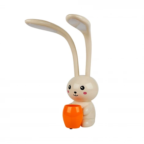 Настольная лампа с подставкой под канцелярские принадлежности для детской Uniel ULM ULM-D160 12W/3000-6000K/DIM IVORY