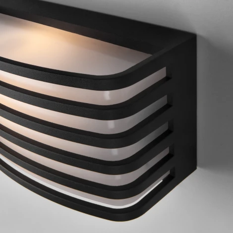 Настенный светильник уличный Elektrostandard 1409 TECHNO чёрный (220V, IP54)