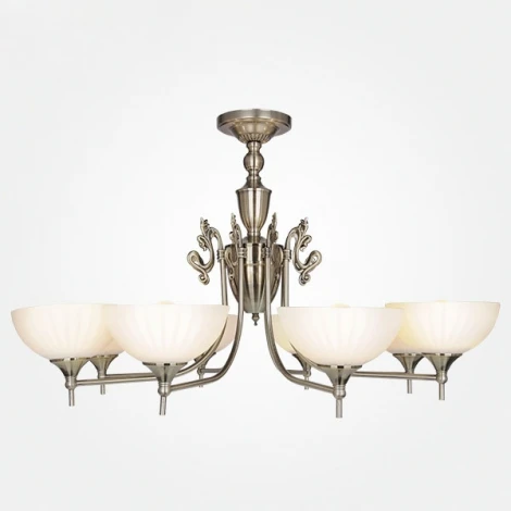 Потолочная люстра Eurosvet Lira 60053/8 античная бронза