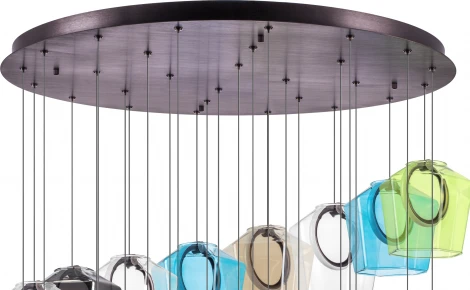 Потолочная люстра каскадная Lightstar Caramello 796289 (LED, 220V, на проводе)