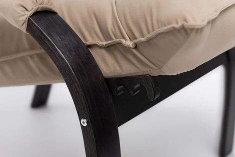 Кресло-трансформер Leset Левада (Фанера,Березовый шпон,Металл,Велюр/Венге) арт.2500000116964