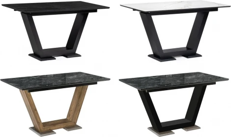 Стол на тумбе Иматра (Иматра 140(180)х80х76 carla larkin / белый) Woodville арт.588523