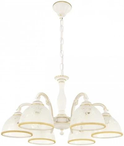 Подвесная люстра Arte Milano AM349737 349737/6 WT+G (220V, на цепи)