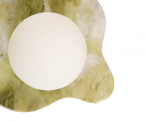 Настенный светильник зеленый Kink Light 08472,07