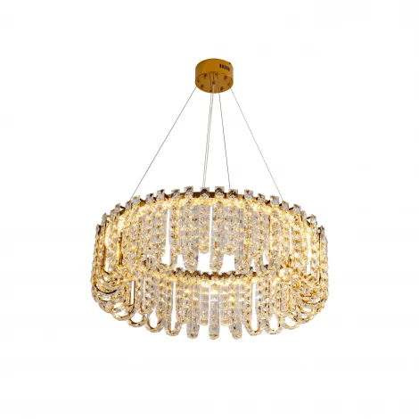 Подвесная люстра Zortes Amanda ZRS.30514.22 (LED, 220V, хрусталь, на тросе, круглые, IP21)