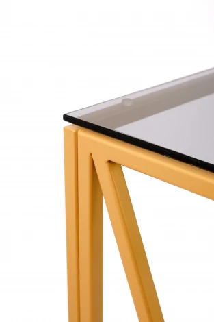 Консольный стол AllConsoles 1031-CG grey золотой