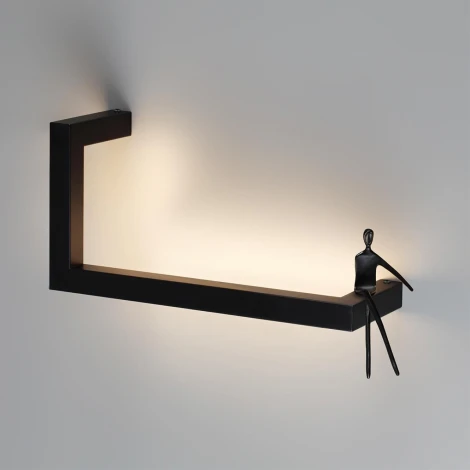 Настенный светильник светодиодный Odeon Light Grafic 7153/10W черный/акрилл/металл IP20 LED 10W 3000K 220V