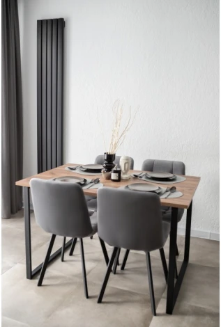 Компьютерный стол Notta Лиман (Металл,ЛДСП/Черный) арт.615152