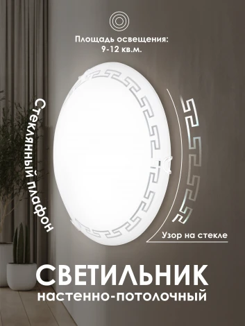 Настенно-потолочный светильник Мелодия Света WA1N 000059693