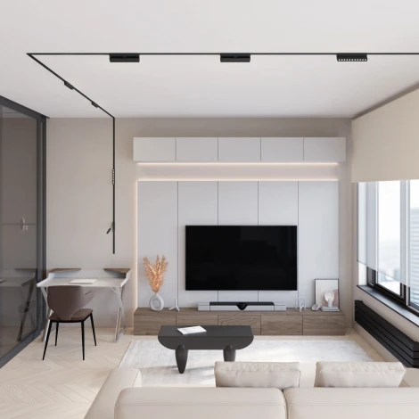 Трековый светильник магнитный Downlight 48V Denkirs Air Grill DK5338-BK (LED)