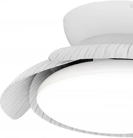 Потолочная люстра светодиодная с вентилятором Mantra Aloha 8233 (регулировка яркости, 220V, пульт управления, круглые)