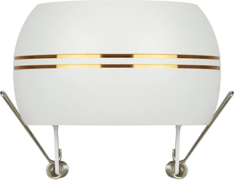 Встраиваемый точечный светильник ЭРА KL81 WH/GD (220V, круглые)