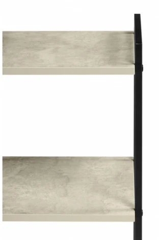 Стеллаж Woodville Таймон (ЛДСП/Черный) арт.611357