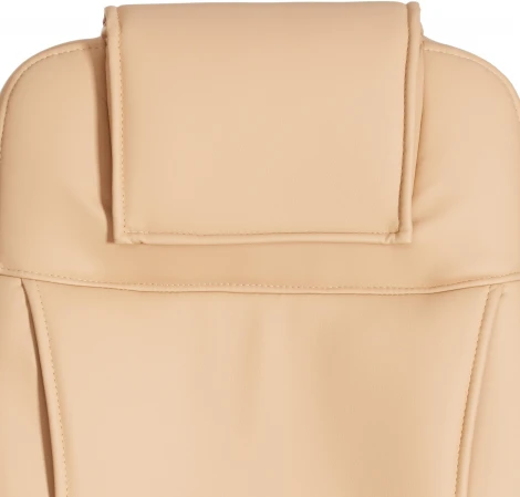 Кресло BERGAMO хром (22) кож/зам, бежевый, 36-34 Tetchair 19366