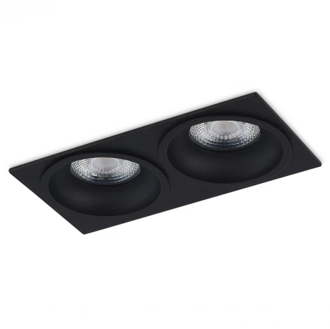 Встраиваемый светильник Donolux Crater DL20761R10N1B 10W 923Lm 4000K черный