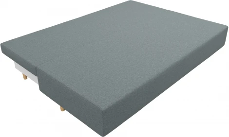 Диван прямой Лига-033 (Серый/Рогожка) Лига Диванов арт.124197