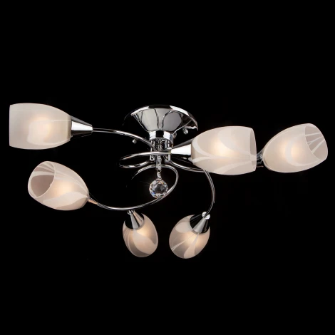 Потолочная люстра Eurosvet 2275 2275/6 хром (220V)