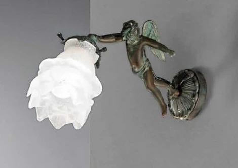 Бра Nervilamp 2081 2081/1A/SC (220V, цветы, фигура человека, ангелы)