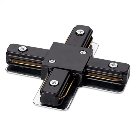 Коннектор Х-образный Wolta WTL-XC/01B черный