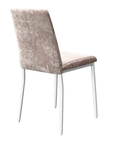 Стул DikLine 270 M02 бежевый, ножки белые 00-00077471