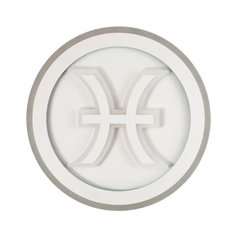 Настенно-потолочный светильник светодиодный Lumion Zodiac 4471/68CL белый LED 68W 220V