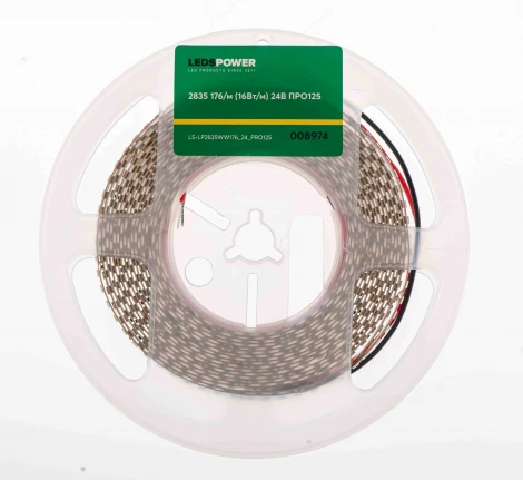 Светодиодная лента 16Вт/м 24В 5м LEDS POWER ПРО125 008974