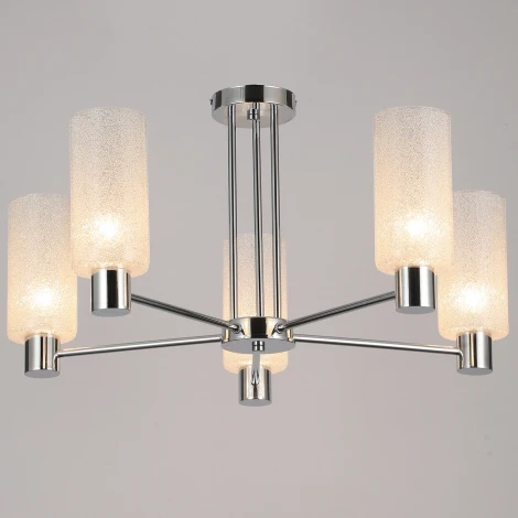 Потолочная люстра на штанге ILLUMICO IL0317-5C-79 CR (220V)