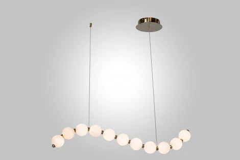 Подвесной светильник AM Group PEARL L1200 FGD (на тросе, шар)