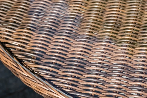 Обеденная группа плетеная, цвет коричневый 4SIS Эспрессо-150 R ECR6T-7-SET brown