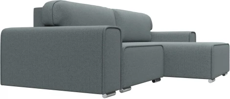 Диван угловой Лига-029 правый угол (Серый/Рогожка) Лига Диванов арт.121932