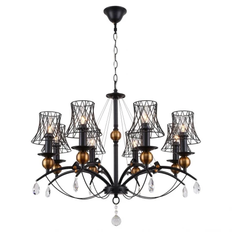 Подвесная люстра Lussole Lgo Arivaca LSP-8104 (220V, на цепи, IP21)