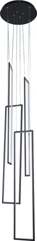 Подвесной светильник Kink Light Алони 08459-4A,19 черный Led 128W (4000K) (220V, на проводе)