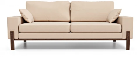 Диван Arsko прямой Хангель велюр молочный