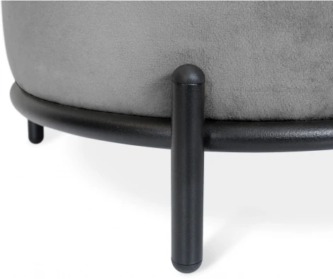 Банкетка SHT-B6 угольно-серый/черный муар Sheffilton 3246784202