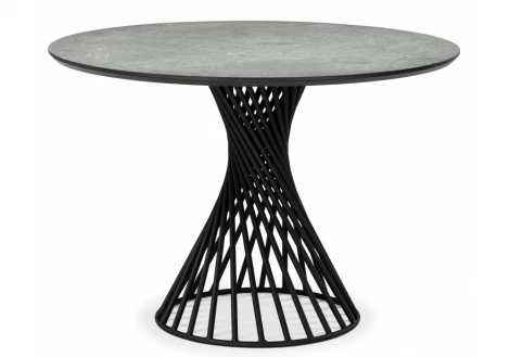 Кухонный стол Notta Вивиен 110 dolmen cris sahara / черный