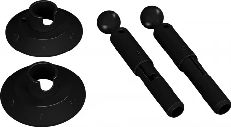 Крепление MonLIGHT-ROUND-D13-S-KIT Black (Arlight, Металл) 043831