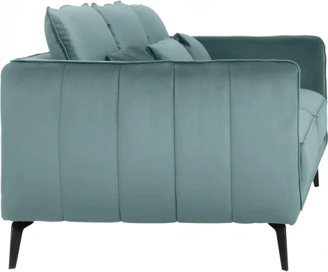 Диван Amsterdam трехместный ОГОГО (арт.342356), (Ткань/Бирюзовый)