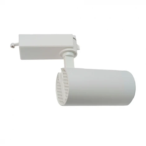 Трековый светодиодный светильник однофазный Feron AL137 51177 30W 4000K белый, изменяемый угол освещения 15-60град