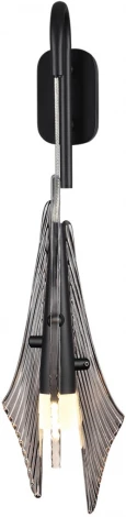 Бра Odeon Light Afalina 5442/6WL черный/дымчатый/металл/стекло/акрил LED 6W 3000K (220V)