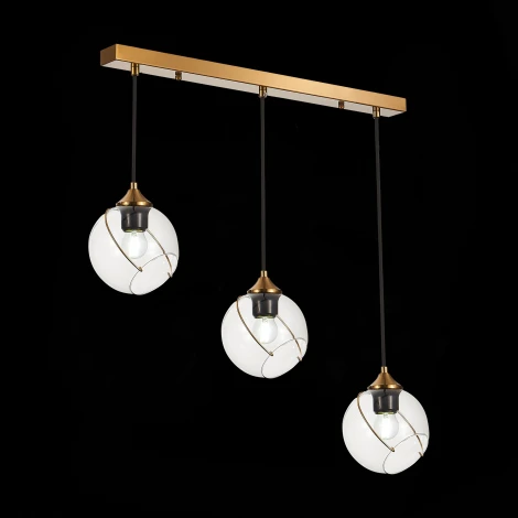 Подвесной светильник Evoluce Satturo SLE103103-03 (220V, на проводе, шарики)