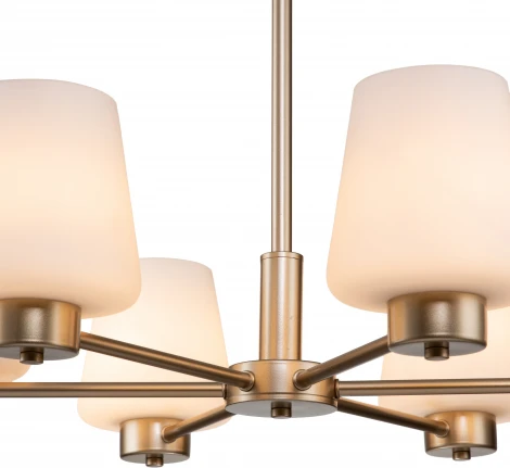 Люстра подвесная Tulip V000001 (13004/6P Gold) (220V, на цепи)