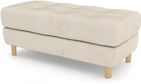 Банкетка Arsko Герберт молочный велюр