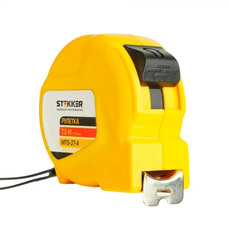 Рулетка 7,5 м х 25 мм Stekker 50207