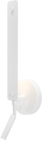 Настенный светильник для чтения со спотом и выключателем Maytoni Combo MOD214WL-L8W3K (LED, 220V)