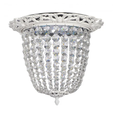 Потолочный светильник буше круглый Arti Lampadari Bienno L 1.13.38.100 W (LED, 220V, хрусталь)