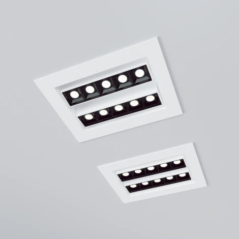 Встраиваемый точечный светильник Elektrostandard 9923 LED 20W 4200K белый/черный (220V)