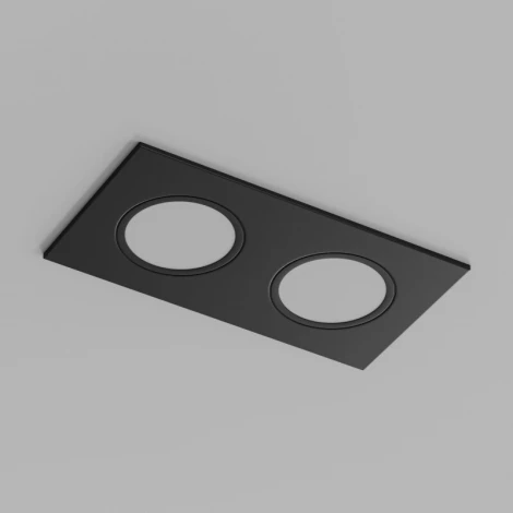 Встраиваемый влагозащищенный светильник Denkirs Port DK3112-BK (220V)