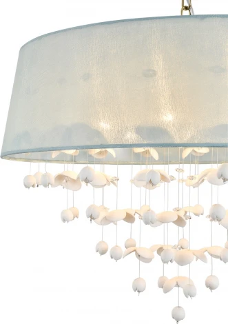 Подвесная люстра (13029/8P Brass) Indigo Tenerezza V000513 (220V, подвески, на цепи)